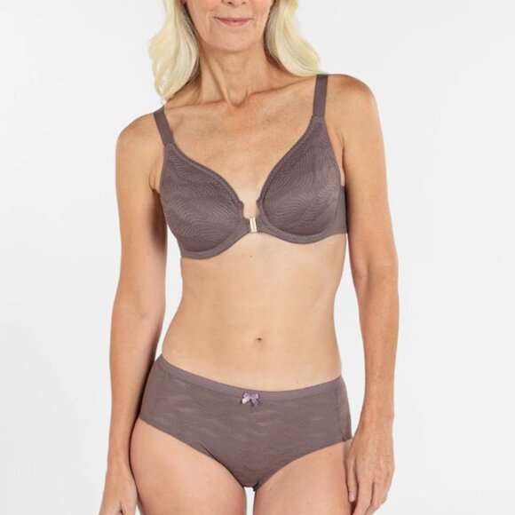 Esther FlexWire Front-Close Bra 36 DD + Panties M SET - Picture 1 of 11